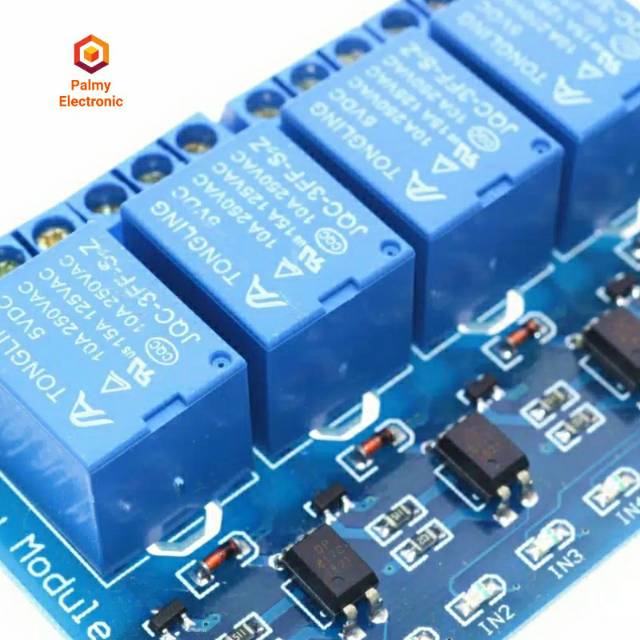 Modul Relay 4 Channel 5V Optocoupler