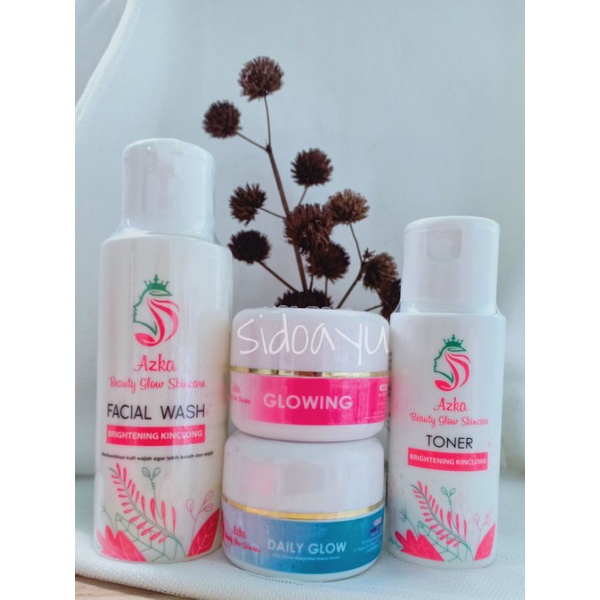AZKA PAKET GLOWING BEAUTY SKINCARE