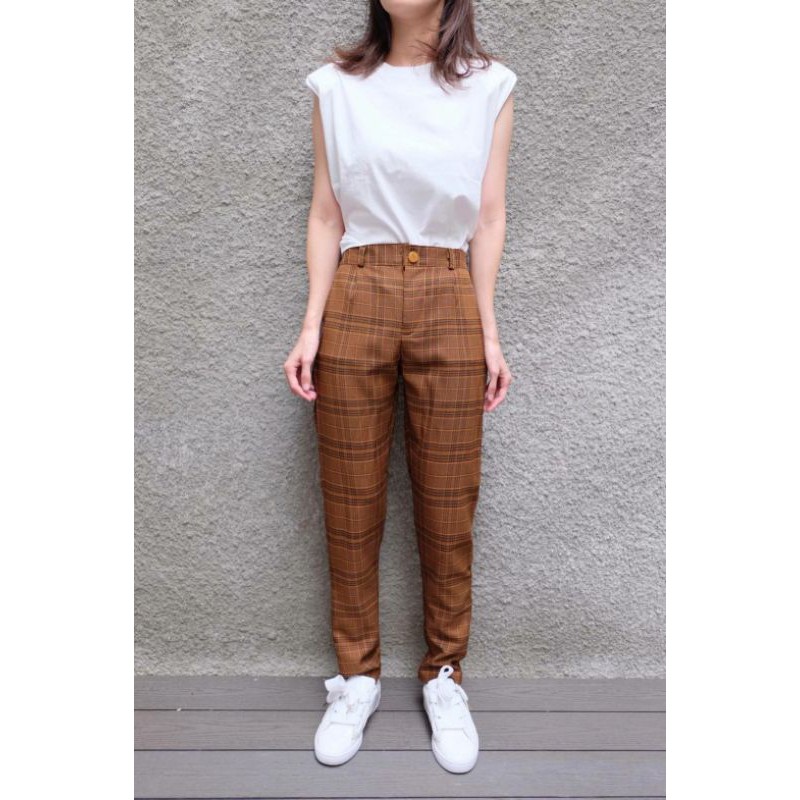 FWR - KYNA CHECKED PANTS BASIC