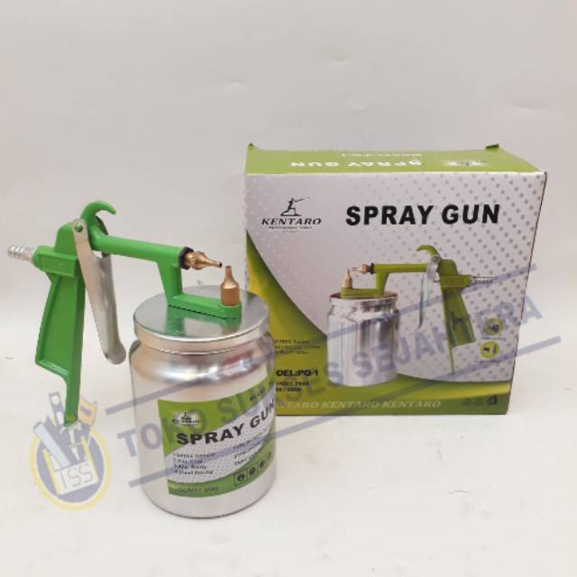 KENTARO PQ-1 Spray Gun Cat / Alat Semprot Cat pq1 pq 1 / Air Paint SprayGun Semprotan Tabung Bawah