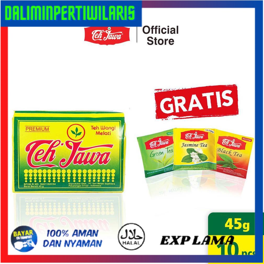 

BISA COD Teh Jawa Premium 45 gram per Pack (Isi 10 Pcs) DISKON [Kode 1|Kode 2|Kode 3|Kode 4|Kode