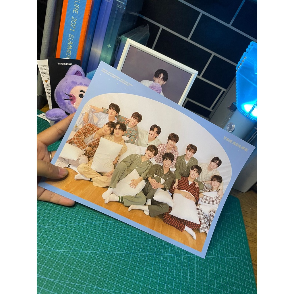 READY OFFICIAL PHOTOCARD WINTER CAMP TREASURE 2022