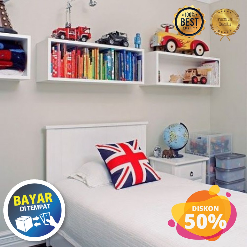 Rak Dinding Model Persegi Panjang