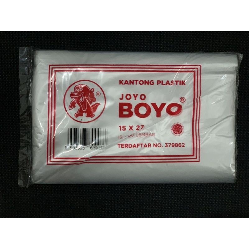 PLASTIK HD JOYO BOYO murah 10x17 (1/4 kg) 12x24 (1/2 kg) 15x27 (1 kg)