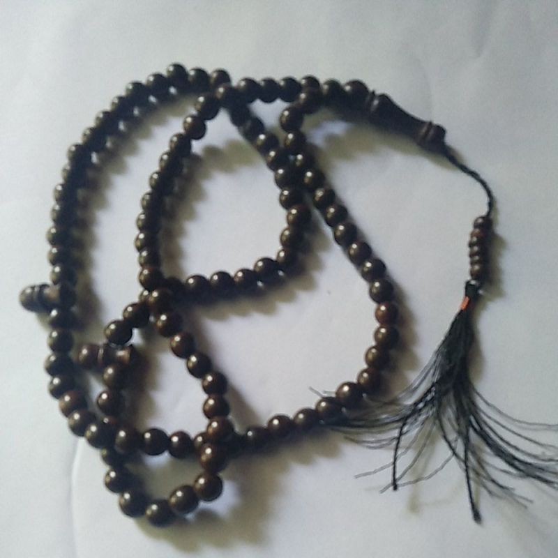 TASBIH KAYU GALIH ASEM TASBIH KAYU GALIH ASEM ASLI TASBIH KAYU GALIH ASEM ORIGINAL @7mm