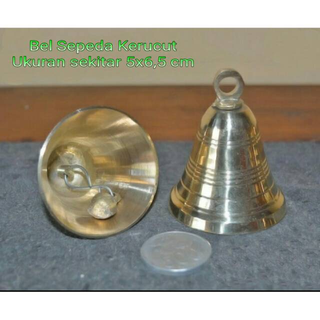 Bel Sepeda Unik Klasik Anti Mainstream Lonceng Kuningan | Bel Rumah | Bel Pagar