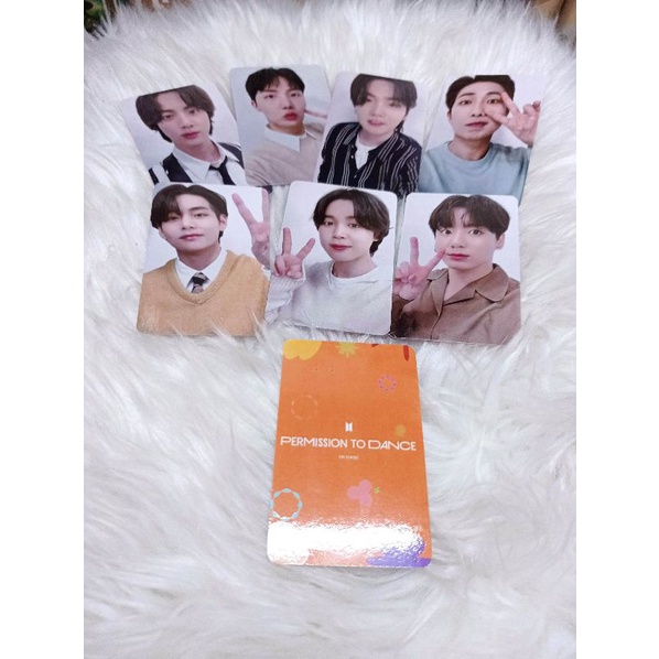 BTS MGM PTD On Stage Keepsake Photocard/ PC Unofficial