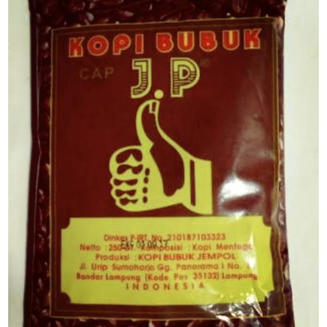 

Kopi jempol khas Lampung