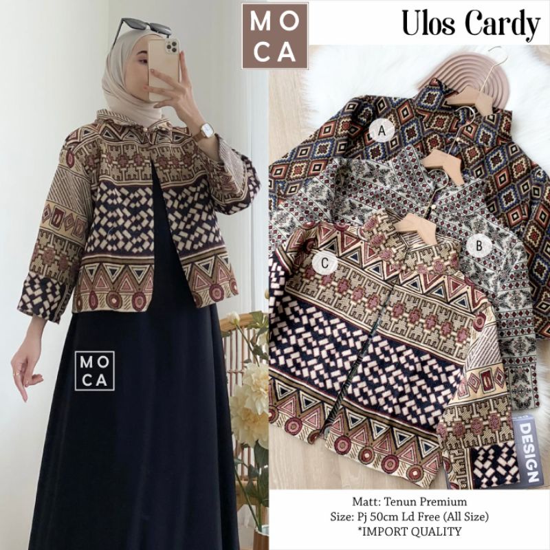 Ulos Cardy Tenun Premium Original by Moca