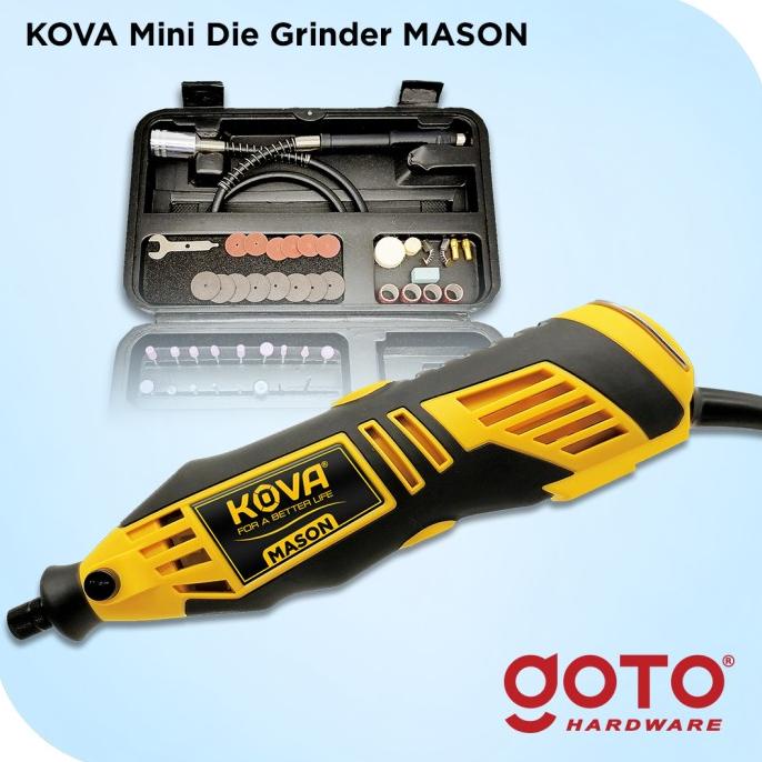 Kova Mason Mini Die Grinder Tuner Set 40 Pcs Gerinda Bor Mini