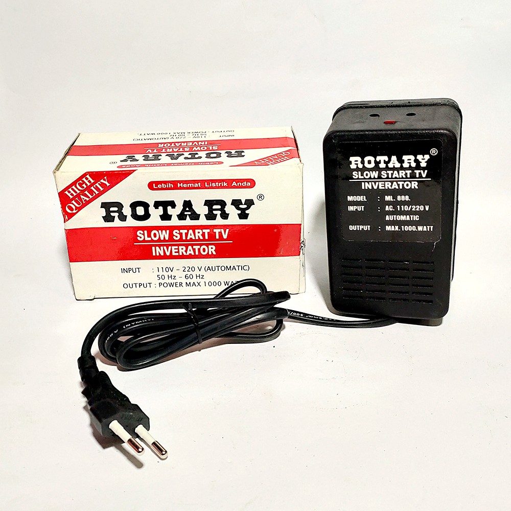 ROTARY SLOW START TV SLOWSTART INVERATOR UNTUK TELEVISI LCD PLASMA