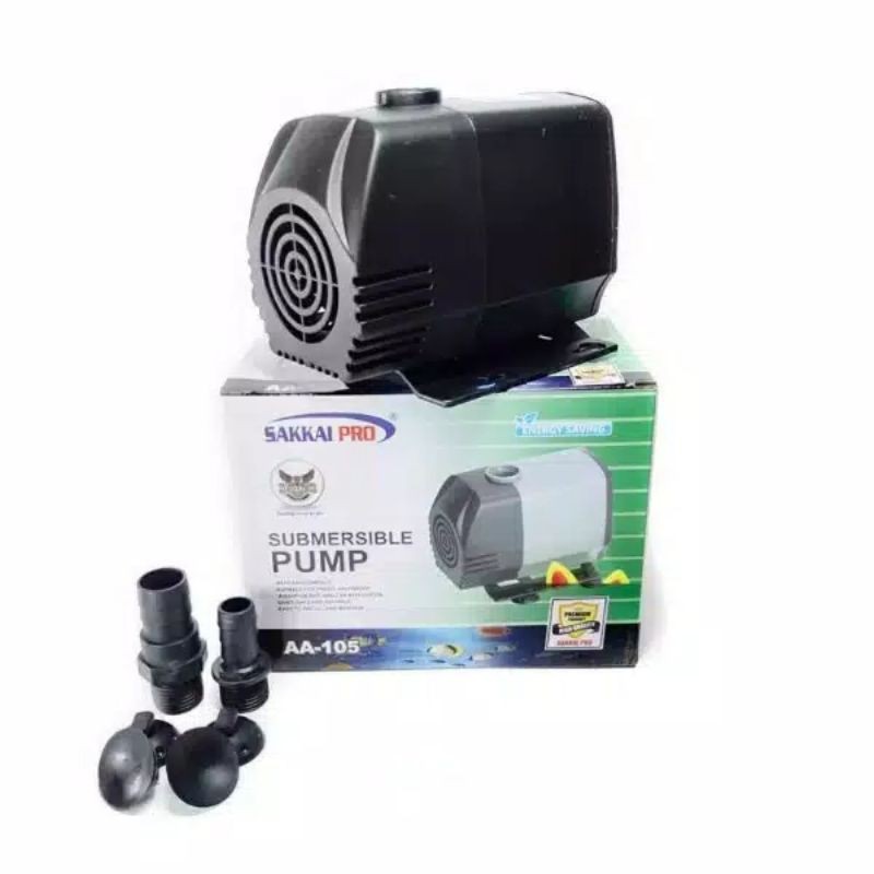 sakkai pro aa105 mesin pompa celup aquarium mesin pompa kolam aa 105 pompa hidroponik pompa air manc