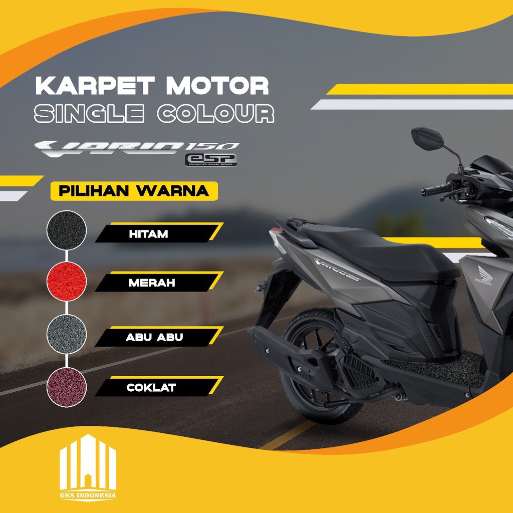 PRESTIGE - KARPET MOTOR - VARIO LED - KEYLESS -TAHUN 2018 S/D 2022-SINGLE COLOURS