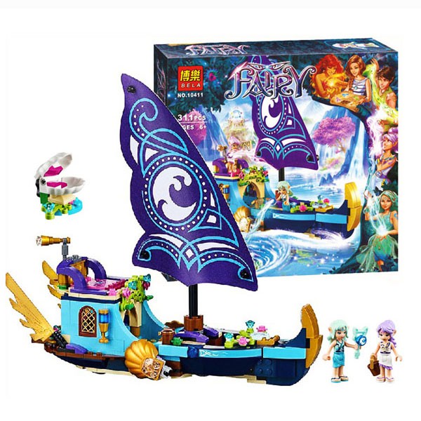 Bricks Bela 10411 Fairy Series Chica Naida Aventura Minifigure