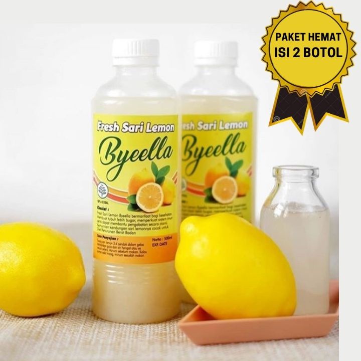 

PAKET HEMAT ISI 2 BOTOL Sari lemon byeella