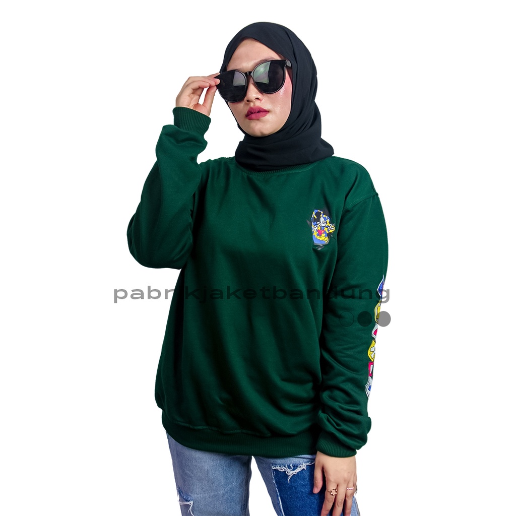 Mickey Tren Sweatshirt  Holyrider Emerald