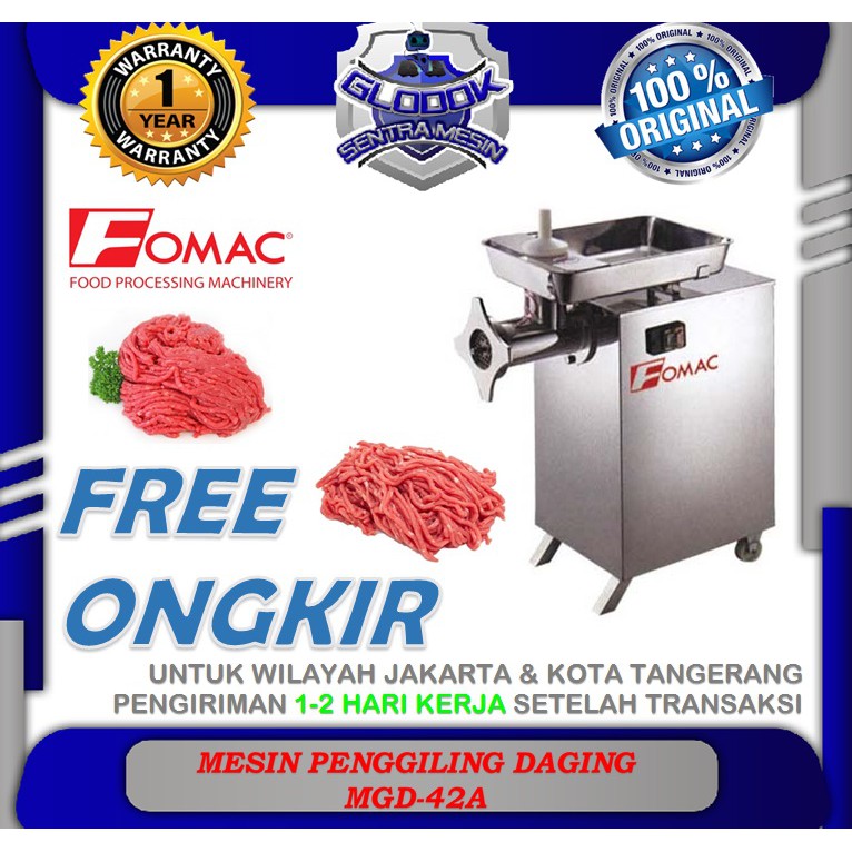 Mesin Giling Daging Penggiling Daging Meat Grinder MGD-42A FOMAC