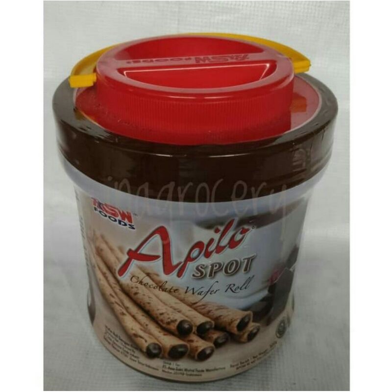 wafer roll coklat apilo 500gr