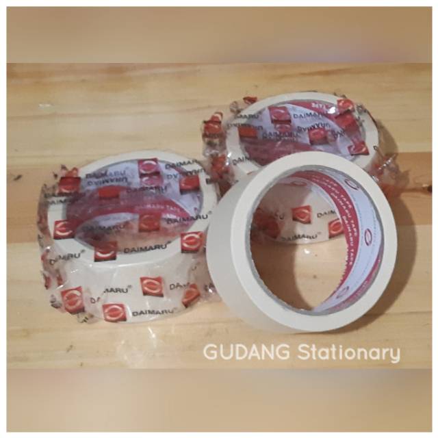 Lakban Kertas Masking Tape 2 inch DAIMARU [ 1 piece ]