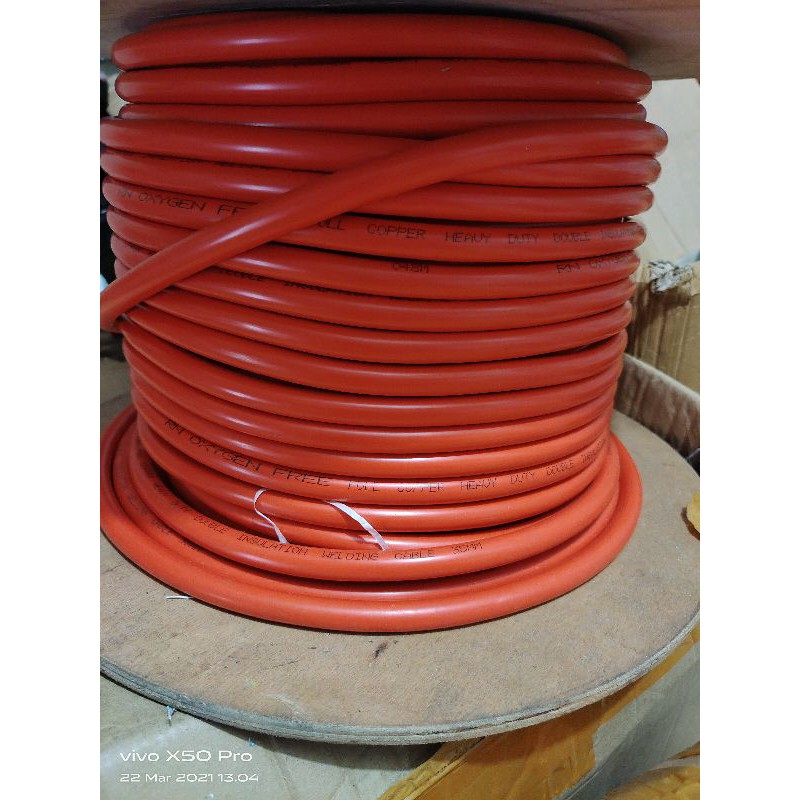 kabel las tembaga 16mm heavy duty orange