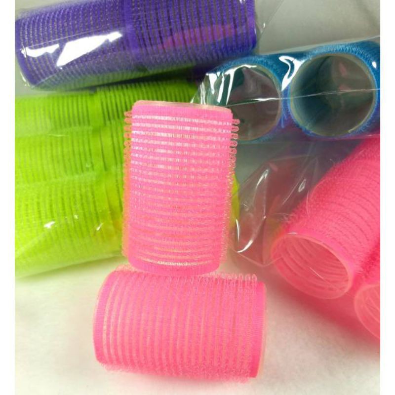 rol rambut model lengket