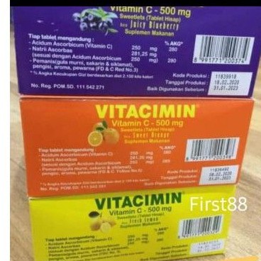 Vitacimin 1 box isi 100 tablet