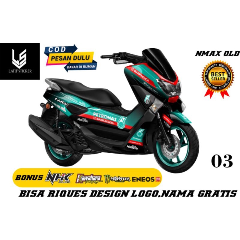 decal nmax old petronas