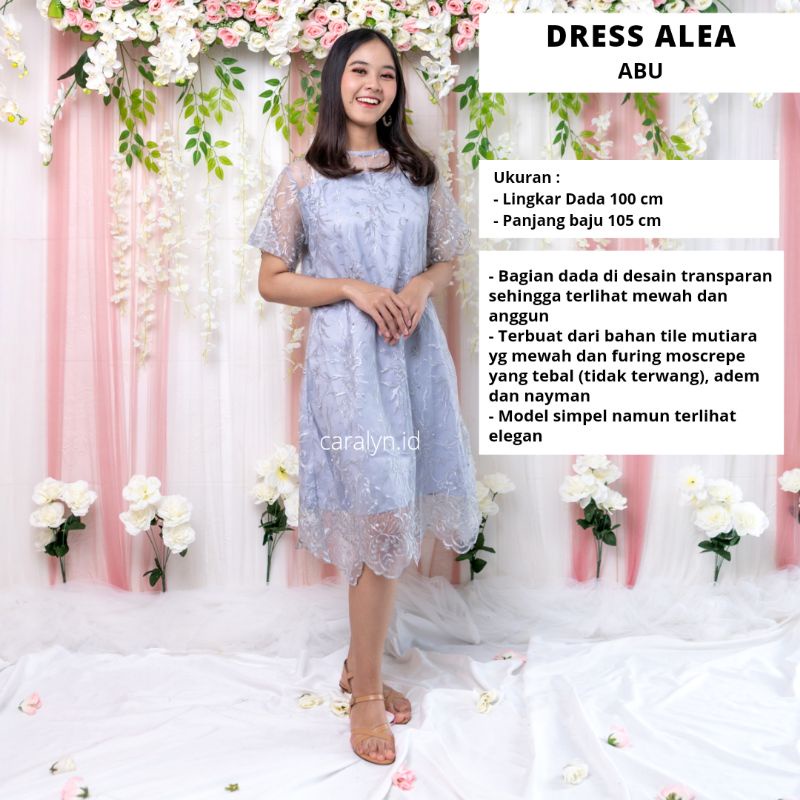 DRESS BRUKAT ALEA PESTA WANITA