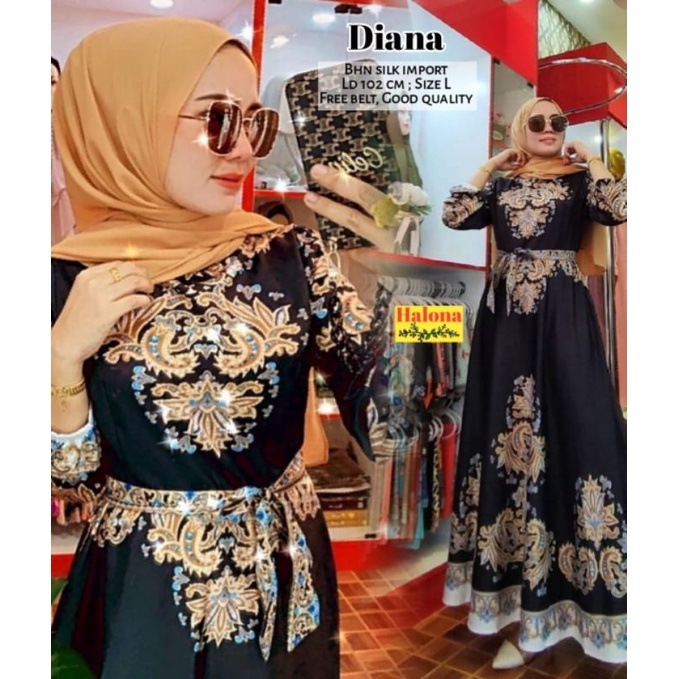 dress bangkok import bkk diana