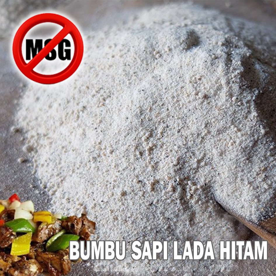 

500g Sapi Lada Hitam No MSG Bumbu Tabur Premium Rasa Sapi Lada Hitam 500 g