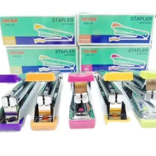 

JOYKO Stapler HD-10CL / Stepler Steples Staples Jepretan HD 10 6 Warna 1 pcs