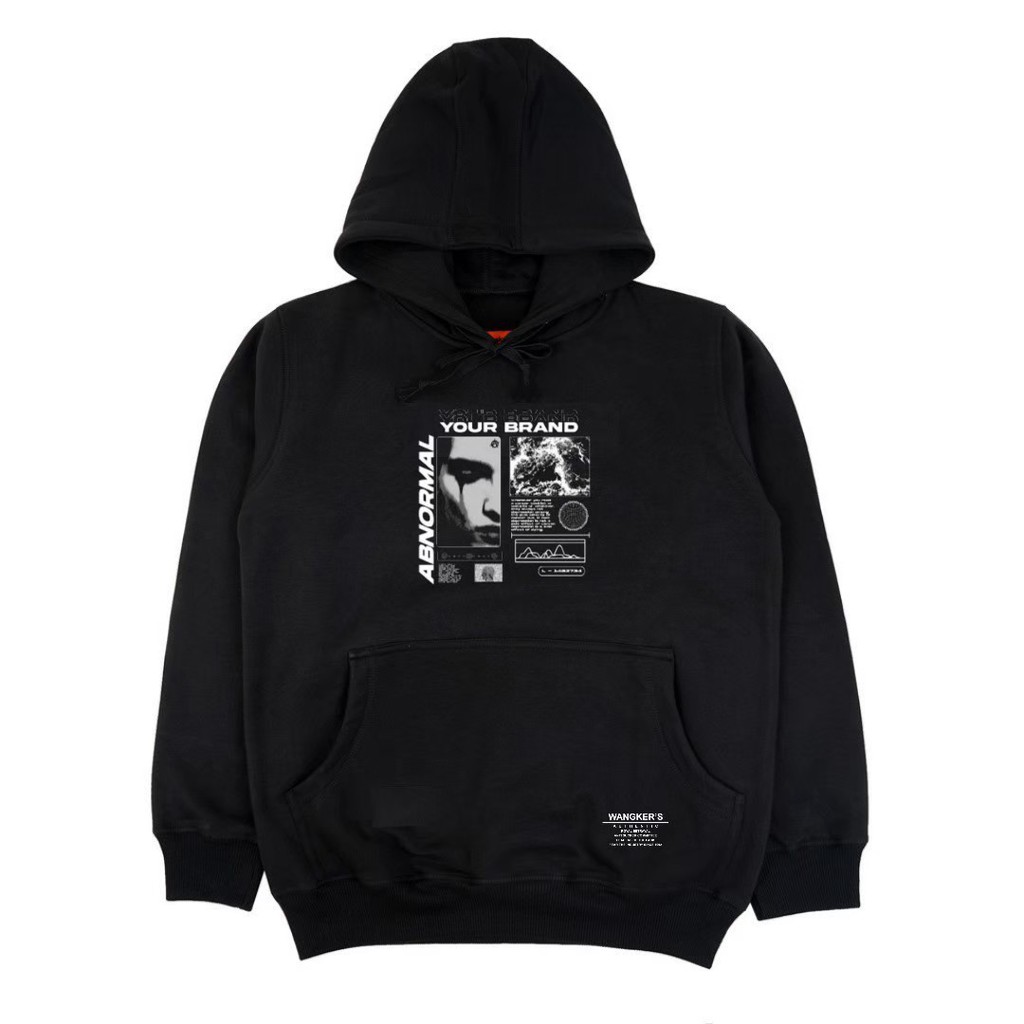 SWEATER HOODIE PRIA BLACK STREET WEAR / SWEATER HOODIE COWOK TEBAL TERBARU PREMIUM