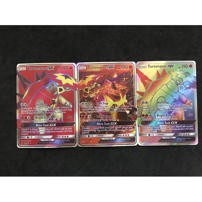 Jual Kartu Pokemon Tcg Sun Moon Turtonator Gx Fullset Kartu Shopee Indonesia