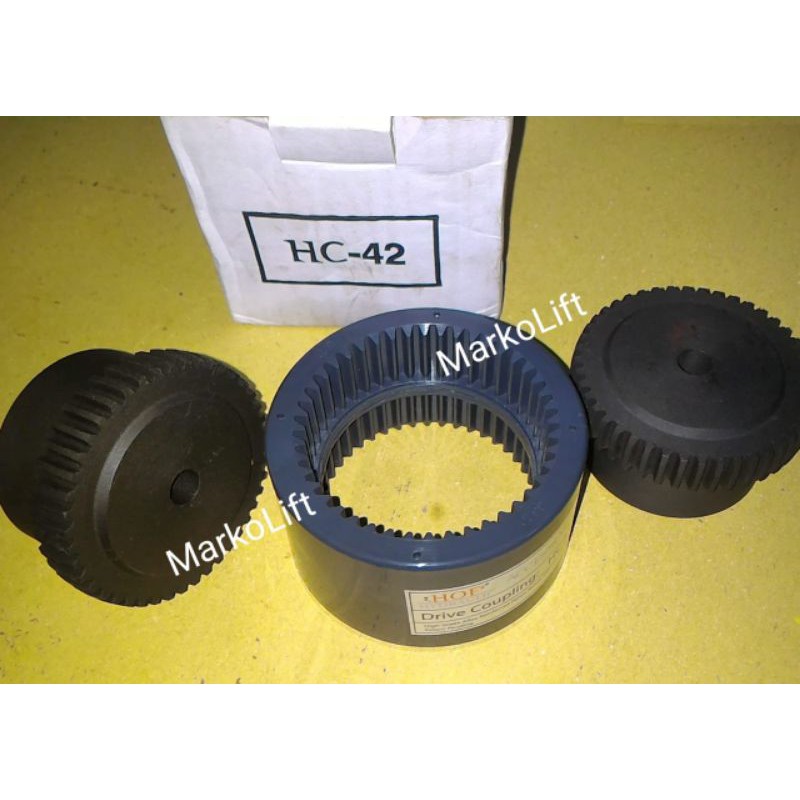 Drive coupling HOF HC 42 coupling motor, coupling pompa ukuran 42 mm