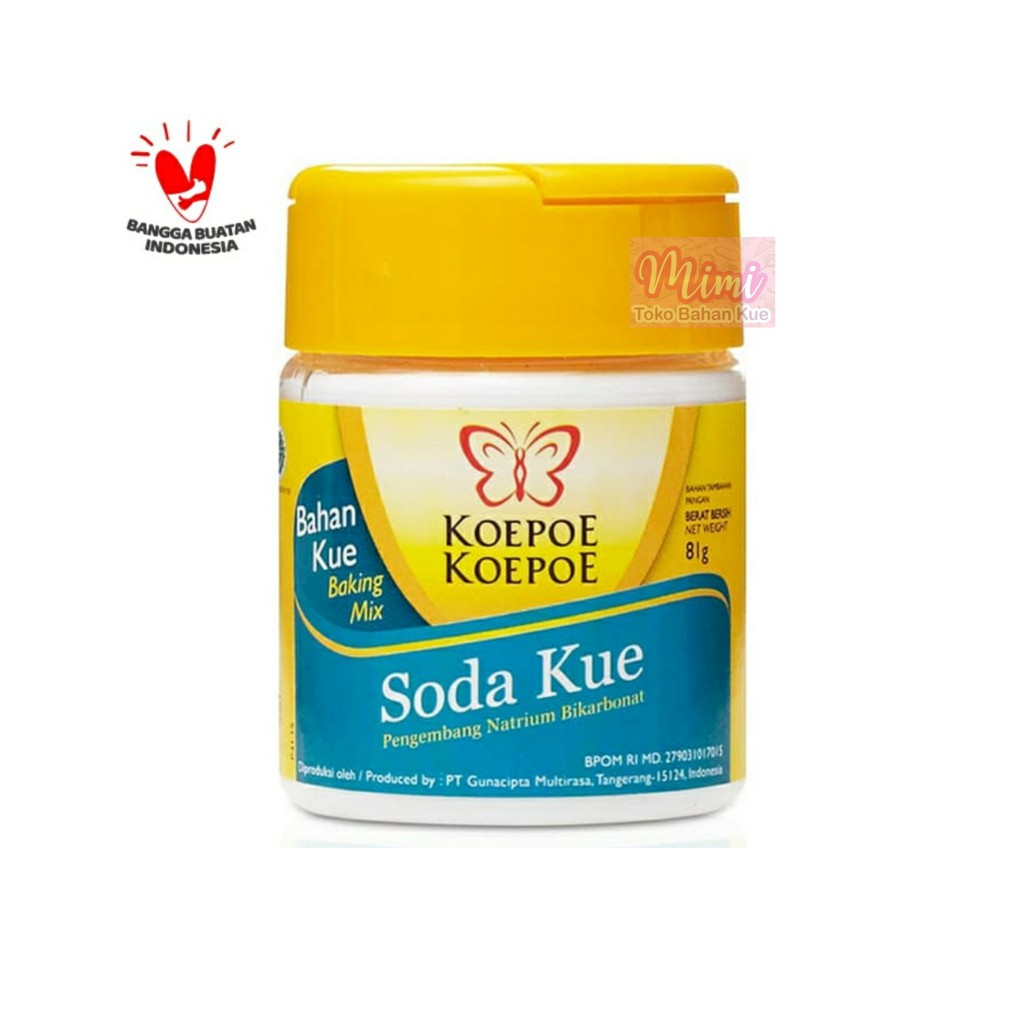 

Koepoe Baking SODA KUE 81gr Pengembang