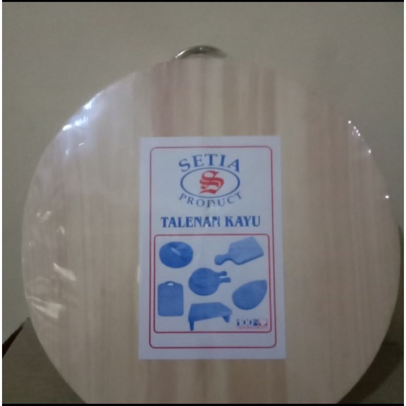 TALENAN KAYU BESAR 30CM / TALENAN KAYU BULAT BESAR 25CM 30CM / Talenan kayu tebal tanpa pewarna 25cm 30cm