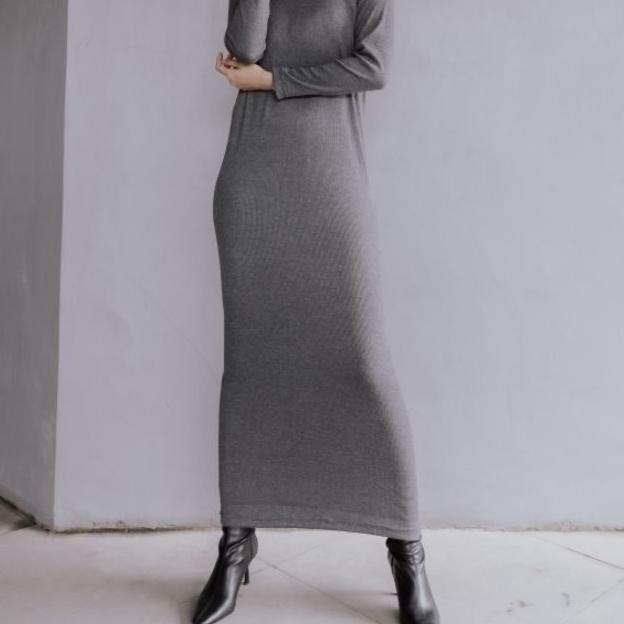 Terbaru.. Monoxroom - Ribbed Dress