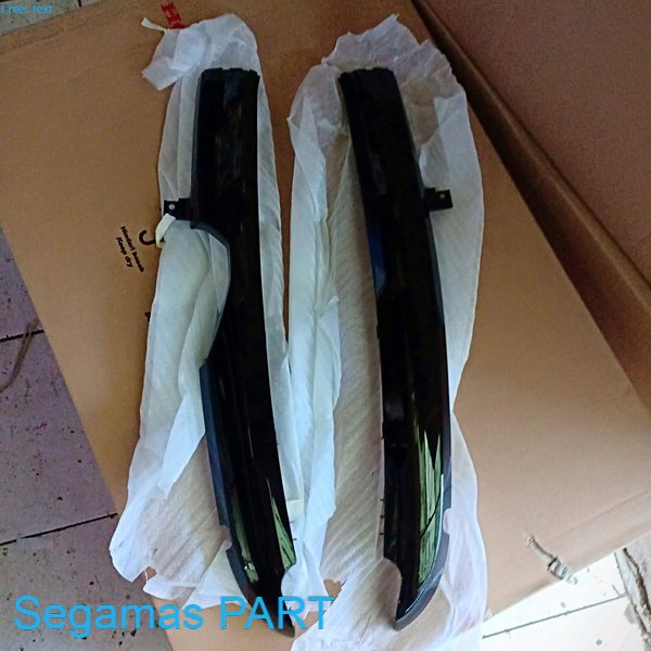 cover under side dek samping set kanan kiri Scoopy fi K16 th 2013 2016 hitam non original