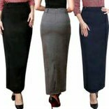 ROK  SPAN KERJA WANITA BAHAN KANTOR FORMAL WANITA  REMPEL BAWAH/BIRON  S.M.L.XL-4