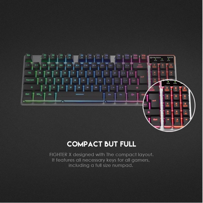 Fantech K613x Keyboard Gaming Membrane