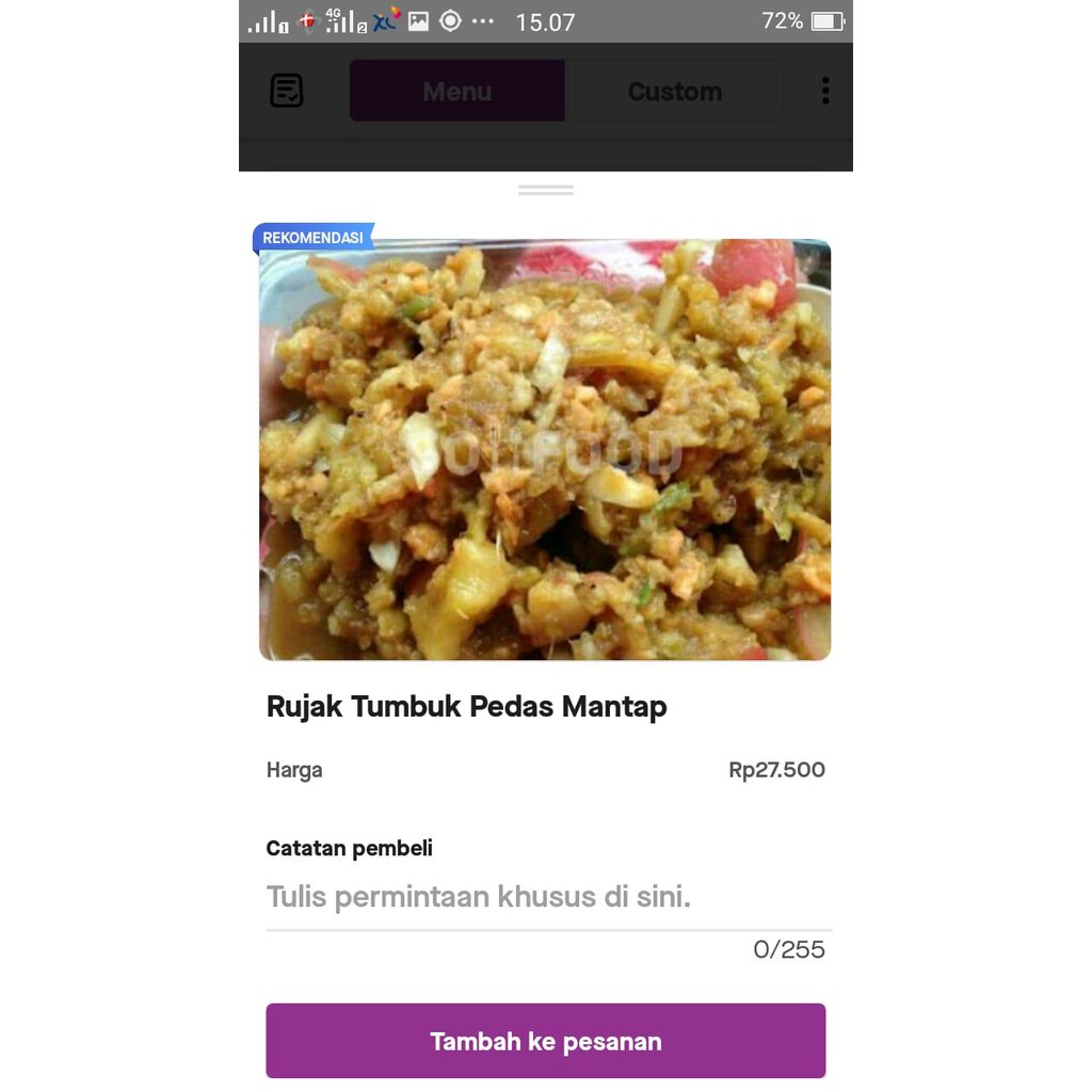 

Rujak Tumbuk Pedas Mantap