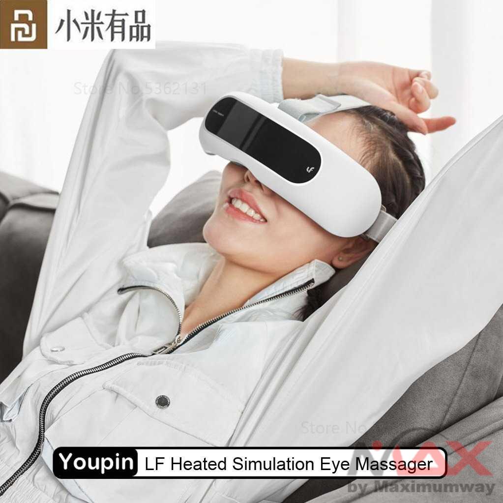 LF Eye Pro Smart Eye Massager Alat Pijat Kompres Mata - LFY-001 Warna Putih