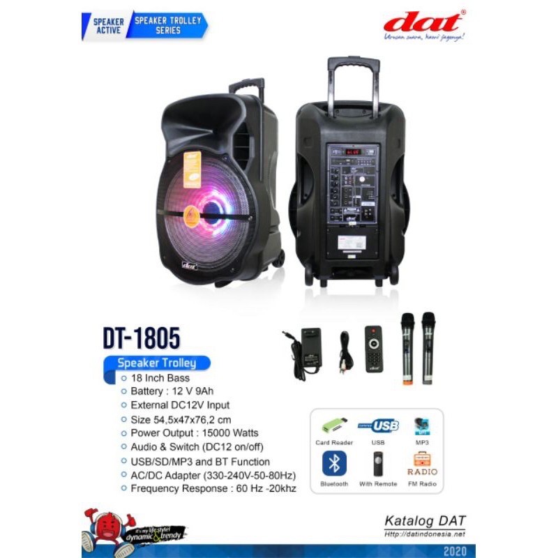 Speaker DAT Trolley DT 1805