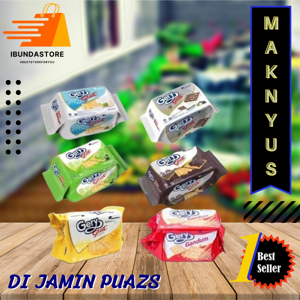 

Gery Salut Malkist 100g All Variant / Snack Murah Surabaya / Camilan / Agen Surabaya / IBUNDASTORE