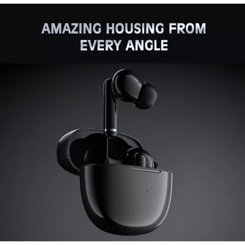 QCY HT03 WIRELESS BLUETOOTH EARPHONE TWS ANC FONE NOISE CANCELING HIFI AUDIO WIRELESS