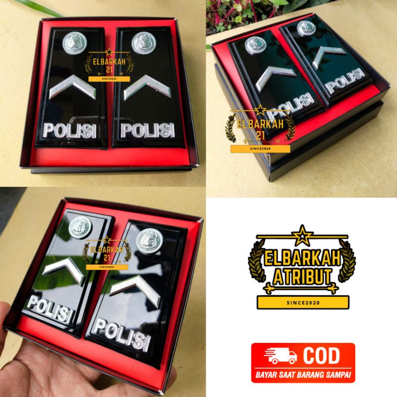 PANGKAT PDH BRIPDA FUL AKRILIK / PANGKAT BINTARA / PANGKAT POLISI