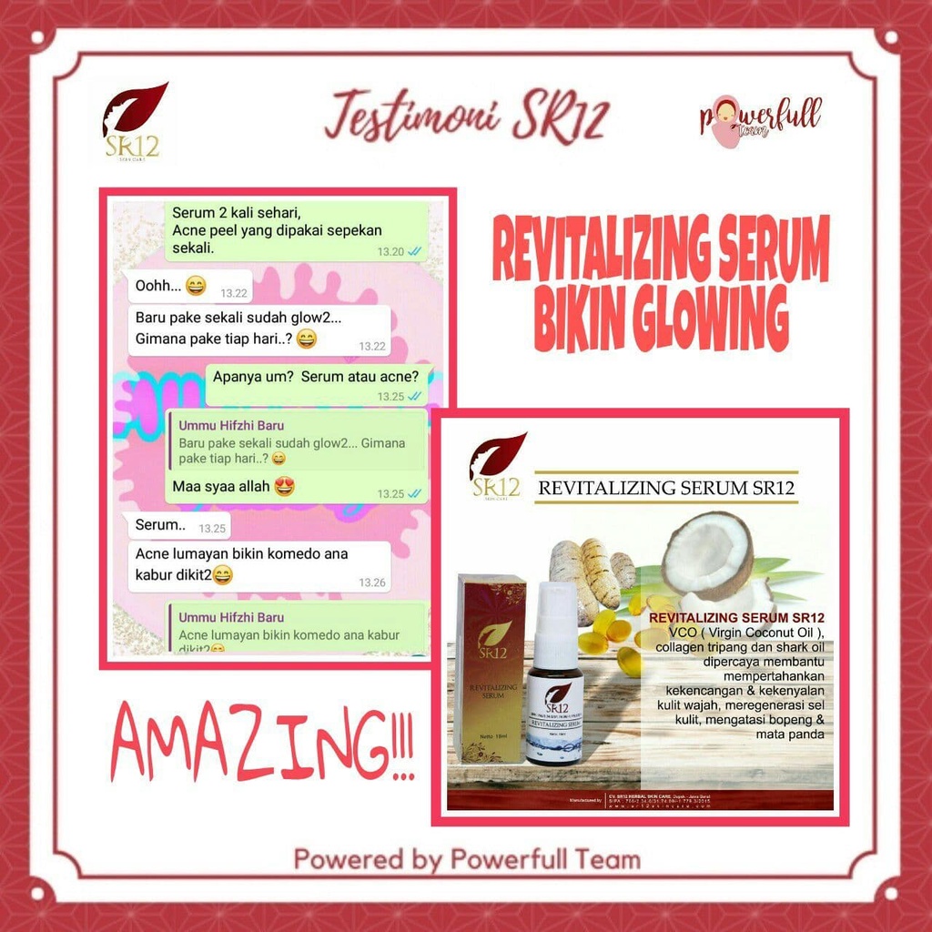 REVITALIZING SERUM / SERUM WAJAH / SERUM BOPENG / saudagarsr12