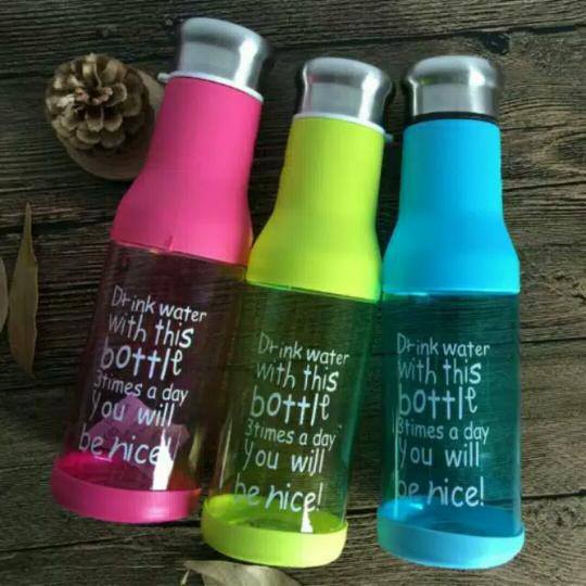 botol minum plastik unik  my bottle be nice water import new tumbler murah