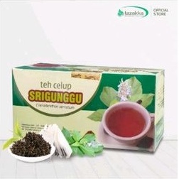 

teh celup srigunggu untuk asma cacingan perut busung
