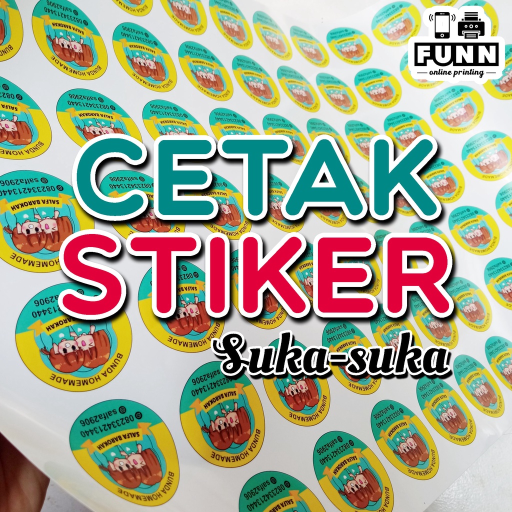 

CETAK STIKER CUSTOM | STIKER SUKA-SUKA | STIKER CUTTING | STIKER BENTUK